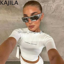 Sunglasses Square Steampunk Sunglasses Women 2022 Luxury Brand Mirror Y2K Sun Glasses for Men 2000's Fashion Rectangle Eyewear Shades UV400 T230414