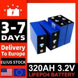3.2V Lifepo4 Battery 320AH Brand New Rechargeable Lithium iron phosphate Cell DIY 12V 24V 48V Batteri Pack for Boat Golf Cart RV