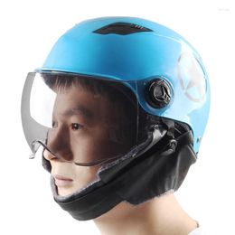 Motorcycle Helmets 2023 Half Helmet Baseball Caps Face Anti-UV Safety Hard Hat For Women Men