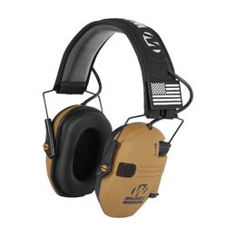 Tactical Earphone Electronic Shooting Earmuffs Pickup and Noise Reduction Impact Hearing Protection Headset Hunting Sightlines Ear Pad 231113