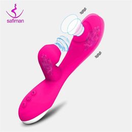 Flap Suction Vibration 3 in 1 G spot Vibrator Sex toys for Women Couple Adult Female Sucker Clitoris Stimulation vibrating Dildo 231010