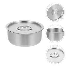 Dinnerware Sets Stainless Steel Bowl Lid Kitchen Gadget Baby Supply Soup Container Multifunctional Home Tableware Fruit