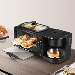 Other Kitchen Dining Bar Multifunctional Toaster Electric Oven Breakfast Sand Maker Bread Full Automatic Coffee Machine 231113
