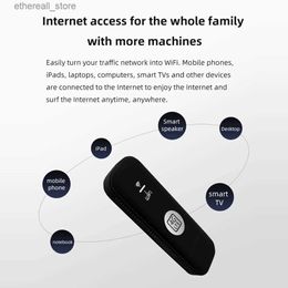 Routers Portable Europe Version Pocket WiFi Router High Speed SIM Card Slot Stable Signal USB WiFi LTE 4G Modem Pocket Hotspot Q231114