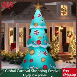 Christmas Decorations Airblown Inflatables 10 Foot Tree Inflatable Outside Decoration 2024 Home Merry Outdoor Supplies 231113