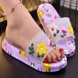 Slippers Plus Size 41 Summer Women Slippers Womans Casual Sandals Female Home Shoes Outdoor Thick Platform Ladies Slides Beach Shoes 230414