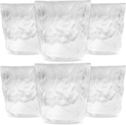 Glacier Cup Frosted Glacier Pattern Glass Cup Heat-resistant Beautiful Tea Cups Wine Beer Drinkware Mug