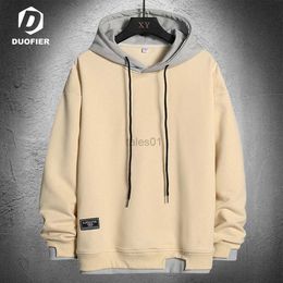 Men's Hoodies Sweatshirts 2023 Hoodies Sweatshirt Men Hip Hop Pullover Hooded Streetwear Casual Fashion Clothes Mens Korean Harajuku Loose Large Size 4XL zln231114