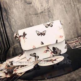 Wallets 100pcs/lot Butterfly Handbag Lady Gifts PU Leather Wallet Women Printing Wholesale For Girls