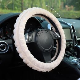 Steering Wheel Covers Protector Stylish Sweatproof Soft Car Interior Protection Cushion Accessories