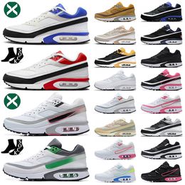 Mens Bw Sports Shoes Big Size 12 Reverse White Pink Persian Violet Sport Red Trainers Women Red Neutral Grey Black Beijing 91 OG Trainers Designer Sneakers