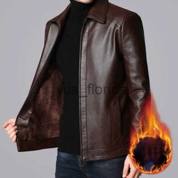 Men's Jackets WINSTAND Men Coat Men Casual Biker Zipper Jackets Male New Men's Leather Jacket Brand Slim Fit Motorcycle Leather Jackets Men J231111