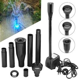 Fish Tank Oxygen Pump Water Garden Fountain Rockery Fountain Water Fountain Aquariums 15W 110V/220V-240V Fcfst