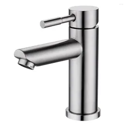 Bathroom Sink Faucets Kitchen Faucet Outdoor Vanity Mixer Basin Indoor 1pc Silver Single Handle Universal