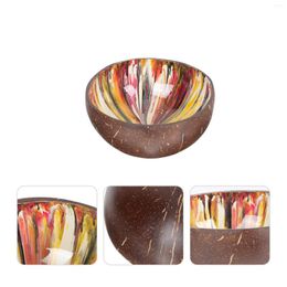 Bowls Jewelry Holder Dish Decor Appetizer Decoration Home Painted Coir Bowl Decorate Fruit