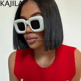 Sunglasses Oversized Square Sunglasses Women Big Frame 2022 New Fashion Inflated Rectangle Sun Glasses Ladies Shades Eyewear Free Shipping T230414