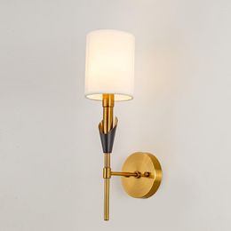 Wall Lamp Nordice Vintage Lamparas De Techo Colgante Moderna Blue Light Iron Wood Aisle Living Room Dining