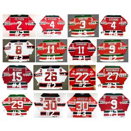 SL Vintage CCM Hockey Jersey KEN DANEYKO STEVENS DEVILS SCOTT NIEDERMAYER MARTIN BRODEUR PATRIK ELIAS CLAUDE LEMIEUX VIACHESLAV FETISOV