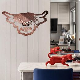 Wall Clocks Modern Clock Burr-free Indoor Mute Funny Novelty Gift Pendant Decorative