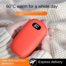 Home Heaters Handheld heater with a rechargeable 10000mAh electric portable pocket for thermal therapy perfect hunting golf camping women and men's gifts 231114