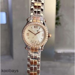 Belt Diamond Style Watch Classic Fashion Chopares Simple Quartz Personality Women Wristwatch Luxury Couple Movement Happy Sport 10 H443