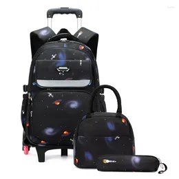 School Bags Trolley For Boys Wheeled Mochila Hombre Travel Mochilas De Items Cartable Back Pack