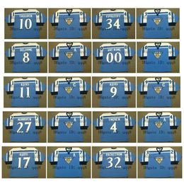 SJ Team Finland Jersey 8 TEEMU SELANNE 10 ESA TIKKANEN 34 MIIKKA KIPRUSOFF 11 SAKU 9 MIKKO KOIVU 27 TEPPO NUMMINEN Custom Hockey