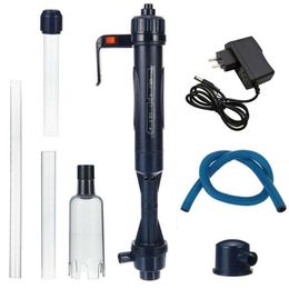 Electric Aquarium Water Change Pump Cleaning Tools Water Changer Gravel Cleaner Syphon for Fish Tank Water Philtre Pump Lcovt