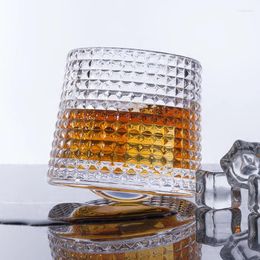 Wine Glasses Rotating Decompression Whiskey Glass Cup Bar Liquor Beer Household Small Rotary