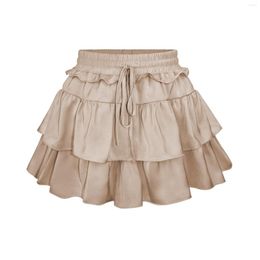 Skirts 2023 Summer Fashion Product Sexy Girls In Europe And The United States Ruffle Skirt Miniskirt Street Casual