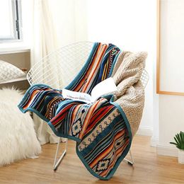 Blankets Battilo Luxury Bed Blanket Boho Throw Blanket Winter Thick Coral Fleece Sofa Blanket Bed Plaid Bedspread On The Bed Home Decor 231113