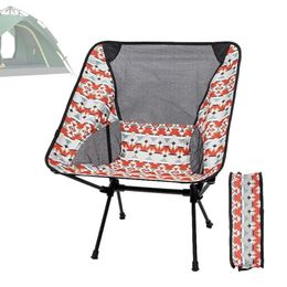Camp Furniture Camping Fishing Folding Chair Tourist Beach Chaise Longue For Relaxing Foldable Leisure Travel Picnic 231114