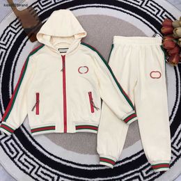 New Autumn boy tracksuit Suggest hand washing kids designer clothes Size 110-160 hooded baby jacket and pants Nov10