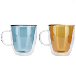 Mugs Cylindrical Cup Coffee Heat- Resistant Mug For Els Tea Rooms Restaurants Shops