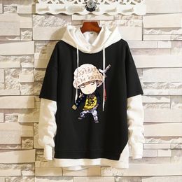 Anime cosplay Hoodie One Piece Portgas D Ace Tony Tony Chopper Monkey D Luffy New Unisex Hoodie Clothing Sweatshirt260r