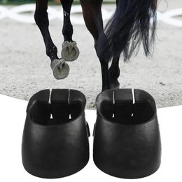 Horse Care Equipment Protect Cover Hoof Boots Rubber Outdoor Horse s Equestrian Good Anti slip Isolate Dirty Water Brand 231114