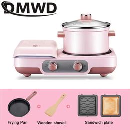 Other Kitchen Dining Bar Multifunction Breakfast Macine Sand Maker Toaster Cake Donut Waffle Oven Grill Pasta Noodles Cooker Pot Eggs Frying Pan 231113