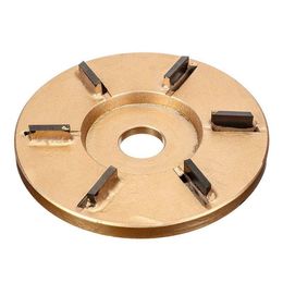 Freeshipping 90Mm Wooden Material Carving Disc Tool Three Teeth Woodworking Turbo Tea Tray Digging Milling Cutter For 16Mm Aperture Cjjnb