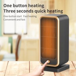 Home Heaters Portable electric fan heater 500W winter living room bathroom desktop foot instant heating multi protection PTC mini air 231114