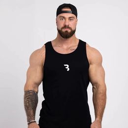 Mens Tank Tops CBUM Fitness Men Gym Muscle Sleeveless Sport T-Shirt Training Gymclothing Merch Vest Undershirts US Size 230414