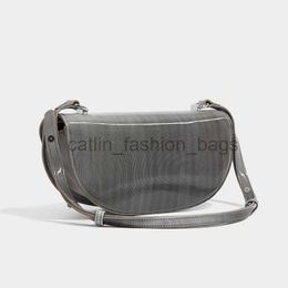 Shoulder BagsSilver Women Bags Fasion Tote andbags Luxury Gradient Female Moon Crossbody Bagcatlin_fashion_bags