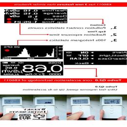 FreeShipping geiger counter nuclear radiation detector Personal Dosimeter Detector smart compteur geiger muller Tester radiat dosimet Macch