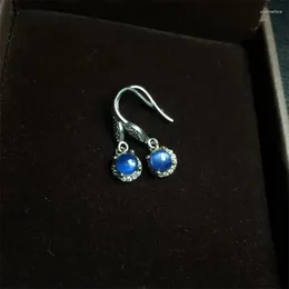 Strand Natural Aquamarine Drop Earrings Fashion Women Healing Jewelry Gemstone Reiki Energy Stone Holiday Gift
