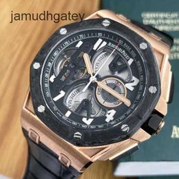 Ap Swiss Luxury Watch Epituo Flywheel Royal Oak Offshore 26288of.oo.d002.cr 18k Rose Gold Manual Mechanical Men's Watch WNW4
