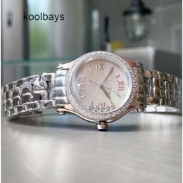 Ремень Простой бриллиант Модный стиль Роскошные наручные часы Личность Choprds Женские классические кварцевые часы для пары Happy Sport 10 BBOY