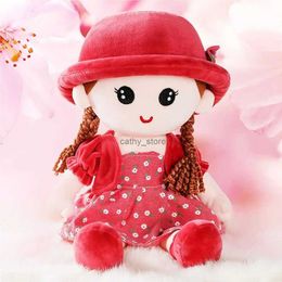 Plush Dolls Baby Girl Rag Doll Sweetheart Plush Cosy Cuddle Soft Sleeping Partner Children s Bedroom Decoration for Kids ChildrenL231114