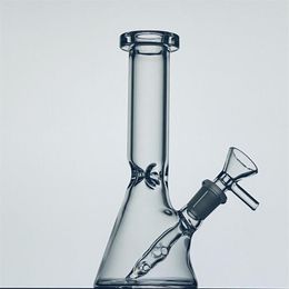 ACOOK manufacture Hookah beaker Glass Bong water pipes dab rig catcher thick material for smoking 14cm bongs