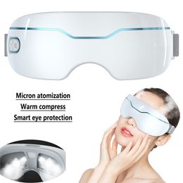 Eye Massager Smart Nano Steam Atomizing Acupressure Massage Relieve Fatigue Dark Circles Improve Sleep Care Instrument 231113