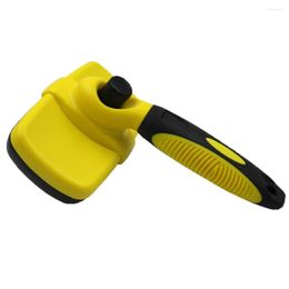 Dog Car Seat Covers Tool Grooming Brush Slicker Cats Self Dogs Shedding Cleaning Comb Pet Hair Others