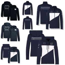 2023 New F1 Formula One Team Racing Clothing Zipper Pullover Fans Shirt Men's and Women's Racing Competition Clothing